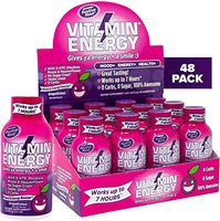Vitamin Energy Mood+ Shots (48-Pack) | Energy Lasts up to 7+ Hours* | Packed with Vitamins to Help Support Anxiety Relief & Mood Boost | Keto Drink Friendly 0 Carb, 0 Sugar