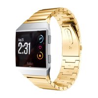 Watch Bands for Fitbit Ionic, MoreToys Stainless Steel Replacement Accessories Wristband Strap for Fitbit Ionic Smartwatch