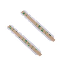 Plastic Slide Adhesive Strips for Privacy Screen (Replacement Set of Removable Mount Holder Tabs for Monitor or Laptop Privacy Filter) by Homy