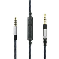 NewFantasia Cable Compatible with Denon AH-MM400, AH-MM300, AH-MM200 Headphones, Remote Volume Control Mic fit Samsung Galaxy Xiaomi Huawei Android Phone
