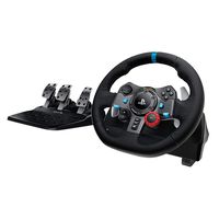 Logitech Dual-Motor Feedback Driving Force G29 Gaming Racing Wheel with Responsive Pedals for PlayStation 4 and PlayStation 3