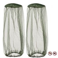 Wendy Mall 2pcs Mosquito Insect Hat Bee Bug Mesh Head Net Face Protector Travel Camping Fishing Hedging Anti-mosquito Fly Mask Cap