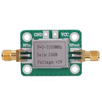 5-3500MHz RF WideBand Amplifier 20dB High Gain Low Noise LNA Amplifier with Shielding Shell