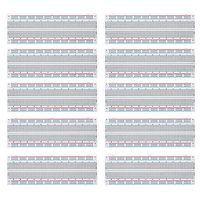 MCIGICM 10pcs Breadboard 830 Point Solderless Prototype PCB Board Kit Protoboard MB-102 for Arduino DIY Electronics kit