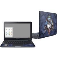 Mightyskins Skin Compatible with Samsung Chromebook 3 11.6" - Wolf Dreamcatcher | Protective, Durable, and Unique Vinyl Decal Wrap Cover | Easy to Apply, Remove, and Change Styles | Made in The USA