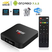 Linkplus T95 S1 Android 7.1 TV Box, Amlogic S905W Quad Core 2GB RAM/16GB ROM WiFi 2.4GHz Ethernet HDMI 4K Full HD Media Player with USB