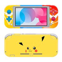 Stickers for Nintendo Switch Lite, Skin Decal (Pikachu)