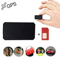 Mini GPS Tracker Anti Thief Real Time GPS Tracker Portable GPS Tracking Anti Loss GPS Locator Long Standby Time 200h for Kids Bags Vehicles Valuables - TK901 with SIM Card
