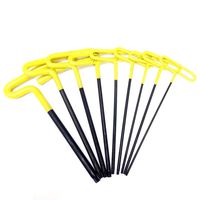 HHIP 7900-0001 T-Handle Torx Driver Set Tamper Proof, 9 Piece