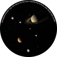 Saturnian System disc for Uncle Milton Star Theater Pro/Nashika NA-300 Home Planetarium