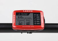 LEZYNE Mega XL GPS Bike Computer, Metallic Red