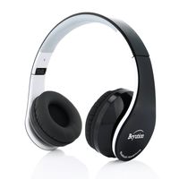 Beyution Over Ear Wireless Cellphone Headset, Bluetooth Version 4.1 Stereo HiFi Sound Quality Wired Headphones with 3.5mm Audio Cable Connection for PC Tablet Laptop Smartphones (BT513-BK)