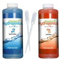Standard Hydroponics pH Up and Down Kit - 10 Ounce Bottle pH Tester for Hydroponic Systems, Coco Coir Even Soil.