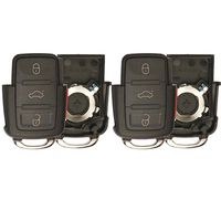 KeylessOption Keyless Entry Remote Key Fob Shell Case (pack of 2)