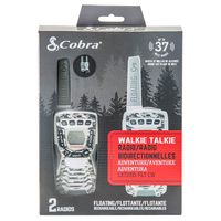 Cobra CXT1095FLT Floating Rugged 37-Mile 2-Way Radio (Renewed)