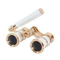 Opera Glasses Binoculars 3X25 Theater Glasses Mini Binocular Compact Lightweight with Handle for Adults Kids Women in Musical Concert