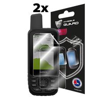IPG Compatible with Garmin GPSMAP 66i 66s 66st Handheld Navigator Screen Protector 2X Shield Ultra HD Clear Anti Scratch Skin Guard - Smooth/Self-Healing/Bubble -Free+ Lifetime Replacements