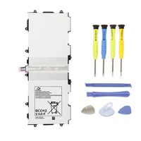 ANTIEE T4500E T4500C Tablet Battery Replacement for Samsung Galaxy Tab 3 10.1 GT-P5200(3G & Wifi) GT-P5210(Wifi) Gt-P5220(LTE, 3G & Wifi) GT-P5213 P5210 P5200 P5220 P5213 With Installation Tools 3.8V