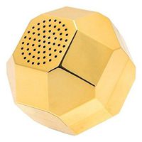 Gold BaubleBar Brilliant Sound Speaker