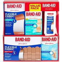 Band-Aid Brand Active Lifestyles Variety Pack Adhesive Bandages, (. 173Count.Variety Pack)