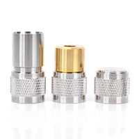 Liukouu 3Pcs Radio Frequency Coax N Male Short Circuiter Load Connector Calibration Component