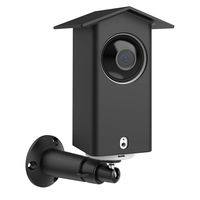 Wyze Cam Pan Wall Mount - Adjustable Indoor Outdoor Metal Mount with Waterproof Silicone Skin for Wyze Cam Pan 1080p HD Camera, Black