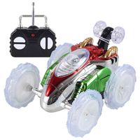 Libobo Remote Control 360 Cars Toys Stunt LED Lighting Car Toy for Boy Girl Kid Christmas Gifts