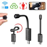 Smallest WiFi Spy Hidden Camera, ZTour Mini HD Portable IP Wireless Home Security Nanny Kid Camera with Motion Detection, Cloud Storage, Live Remote Monitoring for iOS/Android Mobile Phone, Window Pc