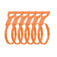 SMFYY Hair Cleaner, Bendable Barb Design with Handle, Suitable for Pool Drain Cleaning