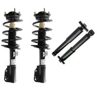 Detroit Axle 172518 Front Quick Struts and Springs w/Rear Shock Absorbers kit Buick Enclave Chevy Traverse GMC Acadia 2007 2008 2009 2010 2011 2012 2013 2014 2015 2016 2017