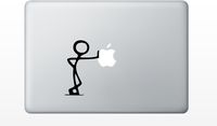 Stickman Lean Macbook Decal Mac Decal Macbook Pro Laptop Sticker Vinyl Decal Mac Apple Skin 13 15 17