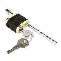 Connor Adjustable Trailer Lock - Brass Coupler Lock 1615230