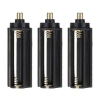 HuntGold 3pcs/lot 3 AAA Cylindrical Battery Case Holder Box to 1865o Converter Adapter for Flashlight