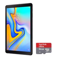 Samsung Galaxy Tab A 10.5 inch 32GB Black with 64GB Memory Card (2018, Wi-Fi Only, 3GB RAM, 1.8GHz, Micro SD Card Slot) SM-T590NZKAXAR