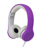 Snug Play+ Kids Headphones Volume Limiting and Audio Sharing Port (Purple)