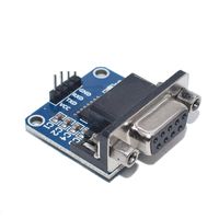 10PCS MAX3232 RS232 to TTL Serial Port Converter Module DB9 Connector MAX232