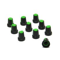 Gikfun Rotary Control Knobs Caps Covers for 6mm Dia Knurled Shaft Potentiometer (Pack of 10pcs) EK1622