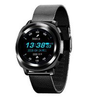 2018 Newfashioned Sports Smart Watch, Waterproof Fitness Tracker with Heart Rate Monitor, Milanese Loop Strap Watch, for Birthday Men Women Kids Gift, Compatible with Android and iOS.(Black)