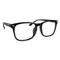 Blue Light Blocking Computer Glasses-Lightweight Eyeglasses Anti Eyestrain & Anti Glare|Unisex(Men/Women) Anti Blue Ray Computer Glasses Spring Hinges UV Protection +0.00(Black) by Vista Vision