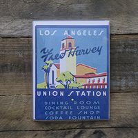 Vintage California Matchbook Note Cards Mix No. 3, Set of 12 Stationery Cards