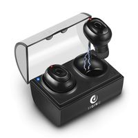 SIQIWO Wireless Earbuds Bluetooth 5.0 Headphones with Mini Charging Case, TWS Stereo Sound Headset IPX6 Waterproof w/Mic 24H Play Noise Cancelling in-Ear Earphones with Deep Bass for Sports Running