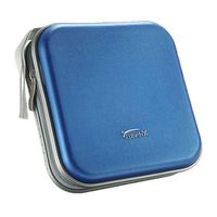 ZYHW Auto Car CD VCD DVD Organizer Square Case Storage Holder Blue