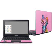 Mightyskins Skin Compatible with Samsung Chromebook 3 11.6" - Chihuahua Rainbow | Protective, Durable, and Unique Vinyl Decal Wrap Cover | Easy to Apply, Remove, and Change Styles | Made in The USA