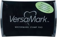 Tsukineko VM000001 Full-Size VersaMark Pigment Inkpad, 3-Inch X 2-Inch, Clear