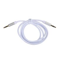 Aux Cable stargoldenbell Audio Cable 3.5mm Male to Male Auxiliary Audio Cable Aux Cord Headphone Cable for Car/Auto Stereo Speakers Headphones Mp3 Player iPhone iPod iPad Android Computer Mac PC,White