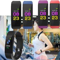 evelove Waterproof Smart Bracelet Distance Heart Rate Blood Oxygen Fitne Clips Arm & Wristbands Clips, Arm & Wristbands