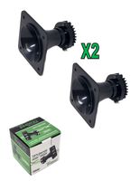 (2) Timpano TPT-DH100 400W 1" Neodymium Compression Horn Driver 8 Ohm Trumpet