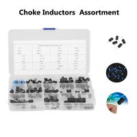 12 Values Choke Inductors Assorted Kit, 145PCS 10uH-10mH Inductors Kit Inductor Assorted Kit with Storage Box