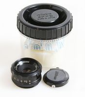 NIKON EL-NIKKOR 50MM F/4 ENLARGING LENS WITH CASE