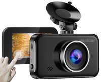 Denicer Sliding Touch Screen Dash Cam Full HD 1080P DVR Dash Camera for Cars Recorder, 170° Wide Angle, Parking Monitor, WDR, Motion Detection, G-Sensor, Loop Recording